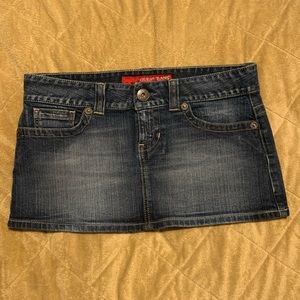 Guess Jean Mini Skirt Size 30